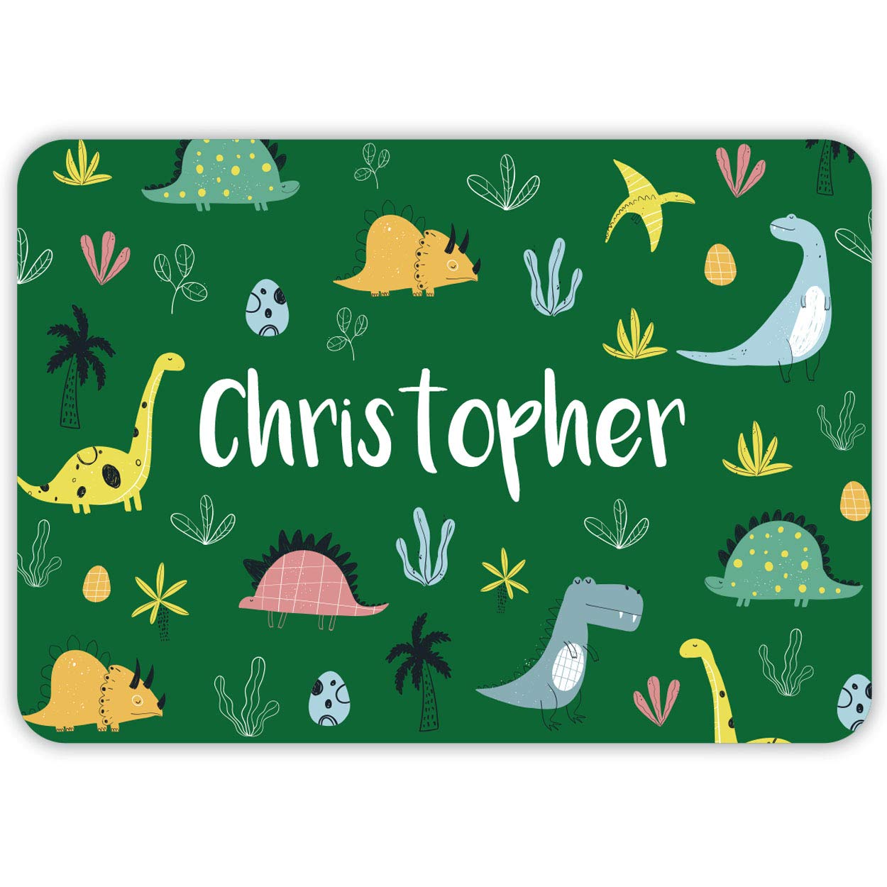Paper Themes Personalised Placemat for Kids (Dino Sketch) — image 1