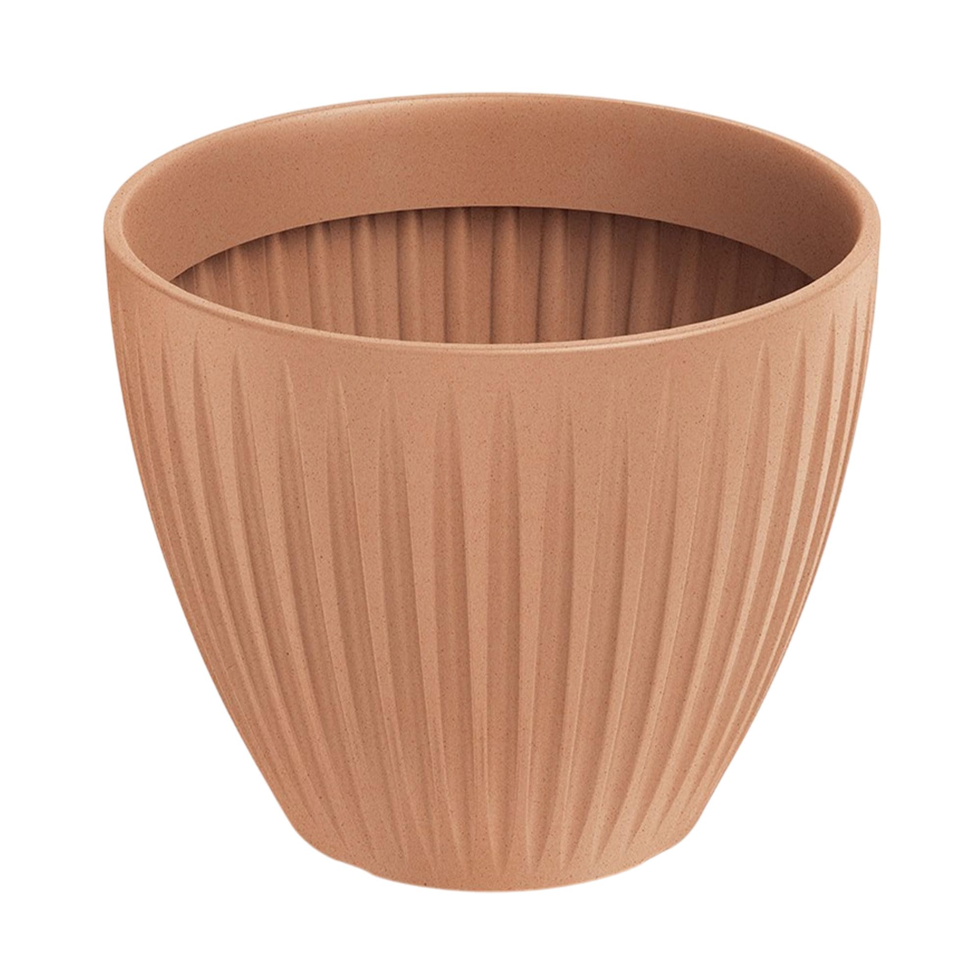 Well Home Maceta de Rotomoldeo Latia Round Ø40x33 Terracota
