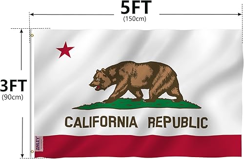 Miniatura 7 de Anley - Bandera del Estado de California