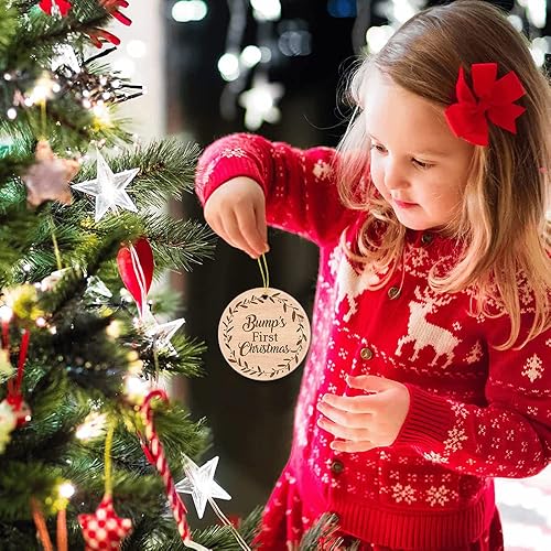 Miniatura 9 de TheUnifury - Adorno de embarazo personalizado para bebé 2024, adorno de ultrasonido, adorno de anuncio de embarazo, adorno de madera para el primer