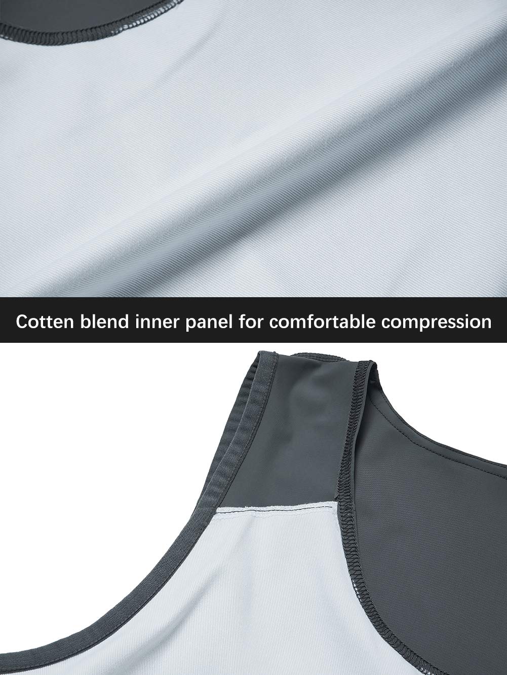 Idtswch Ceinture de Poitrine pour Soutien-Gorge de Compression pour transgenre