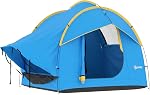 Outsunny SUV Tent, 2000mm Waterproof Car Tent with 3 Doors and Mesh Window, for Outdoor Camping of 5-6 People