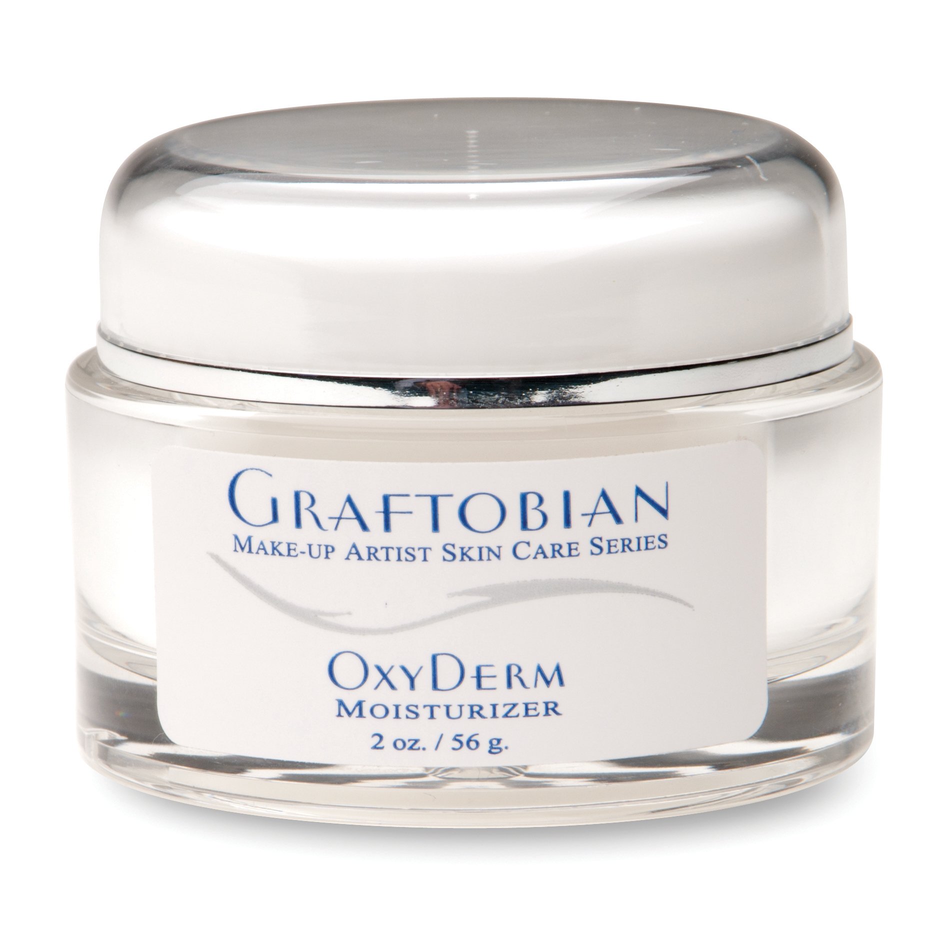 Graftobian Makeup Artist Skin Care Series, OxyDerm Moisturizer, 2oz Jar
