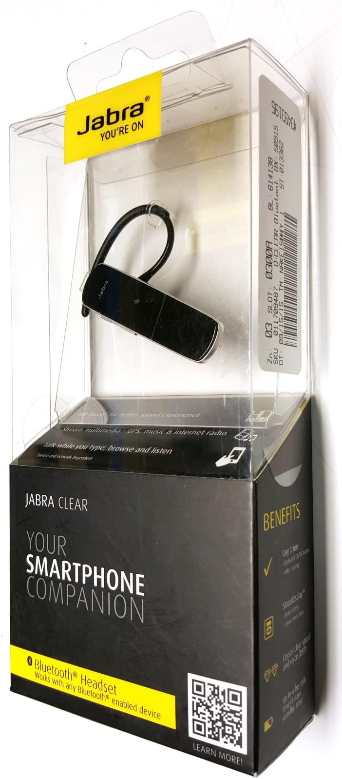 Jabra Headset CLEAR Bluetooth