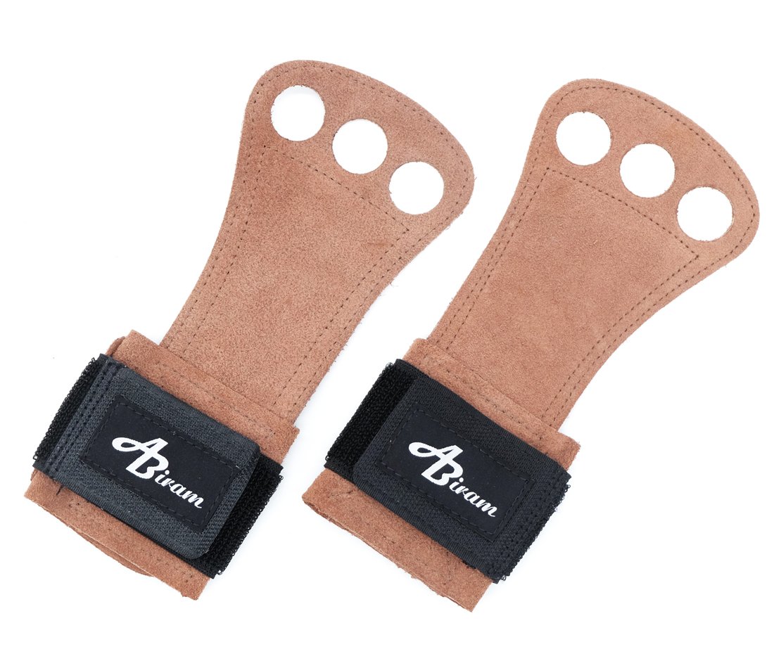 Gymnastics Grips and Hand Grips - for Cross fit, Cross Training, Pull-ups, Barbell, Weight Lifting, Chin ups,Training, ALL Bar Exercise, Kettlebell & WODs - Protect Palms From Rips