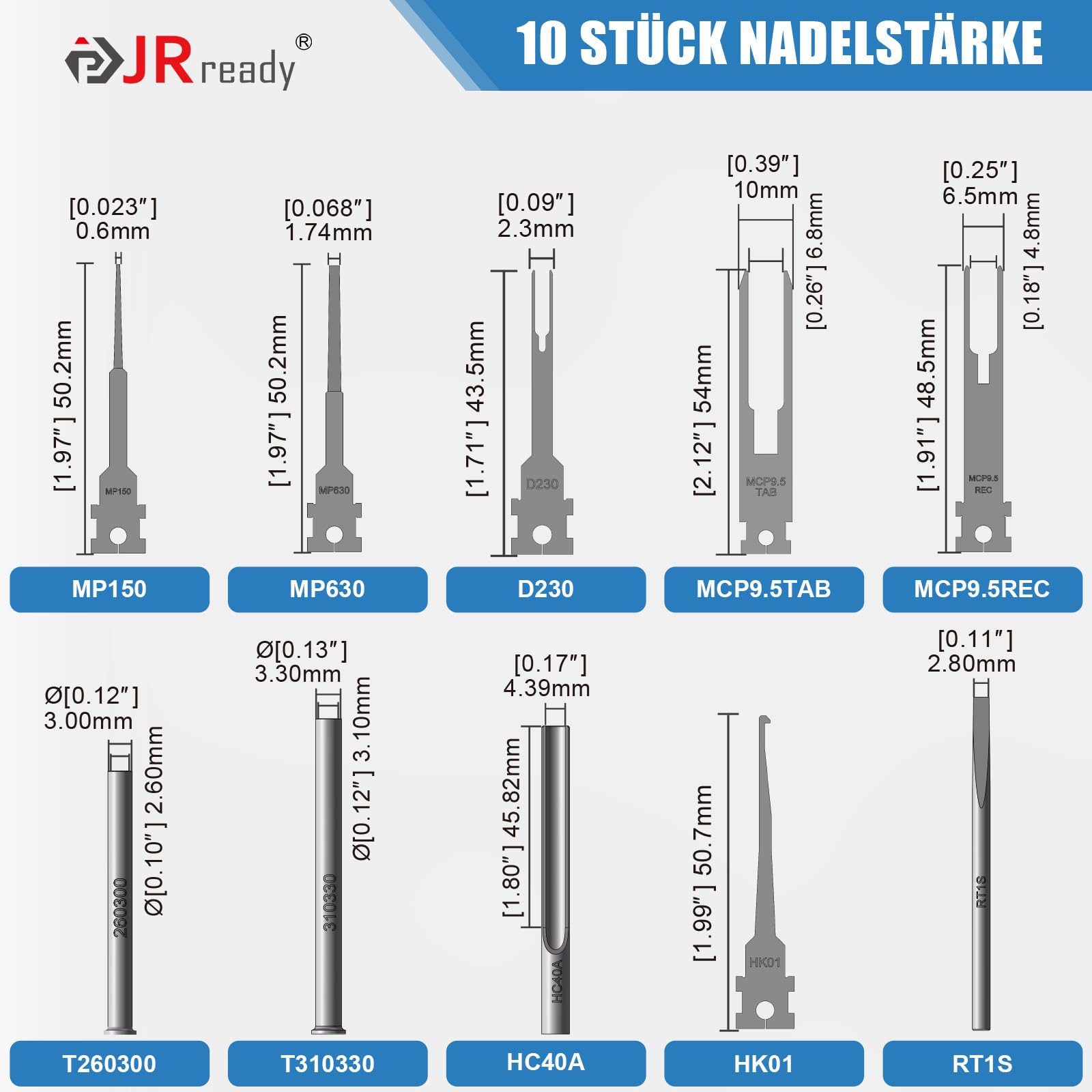 JRready JRconDRK21A10-02 zestaw narzędzi do odblokowania