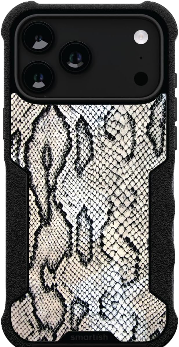Smartish - Sssssnakes Sssssskin - iPhone 17 Pro Max MagSafe Armor Case - Gripzilla [Rugged & Tough] Heavy Duty Armor Case - Fits iPhone 17 Pro Max