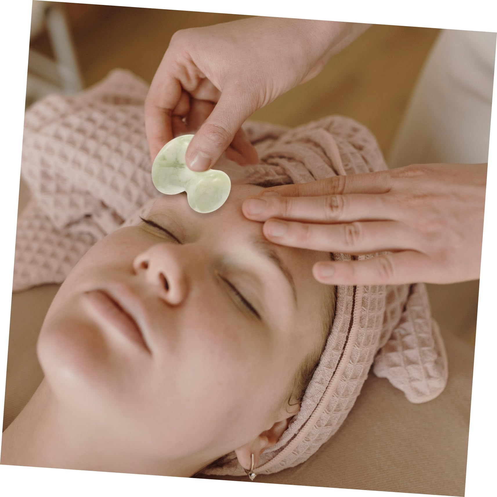 Healeved 4 Piezas Masajeador Piedras En Forma Seta Herramienta Raspado Gua Sha Piedra Rodillo Gua Sha Herramienta Seta Guasha Herramientas Raspando Piedra La Cara Perder Jade