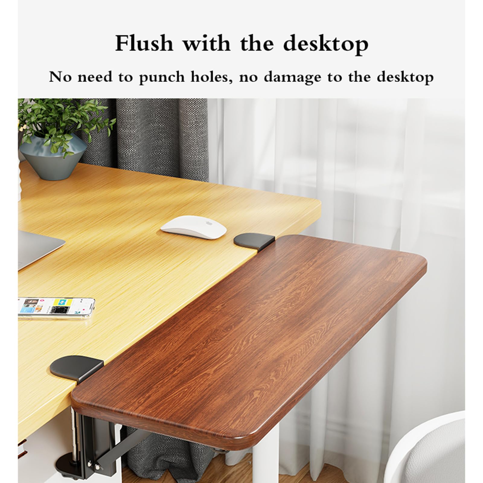 Erweiterbare Schreibtischablage, verstellbarer Tastatur-Organizer, multifunktionale Schreibtischverlängerung, vielseitige Büroaufbewahrungslösung, ergonomisches Schreibtischzubehör für Zuhause und