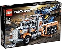 Vista 1 de Lego 42128 Technic - Camión de remolque resistente con grúa de juguete para niños y niñas con funciones mecánicas, juego de construcción de modelos