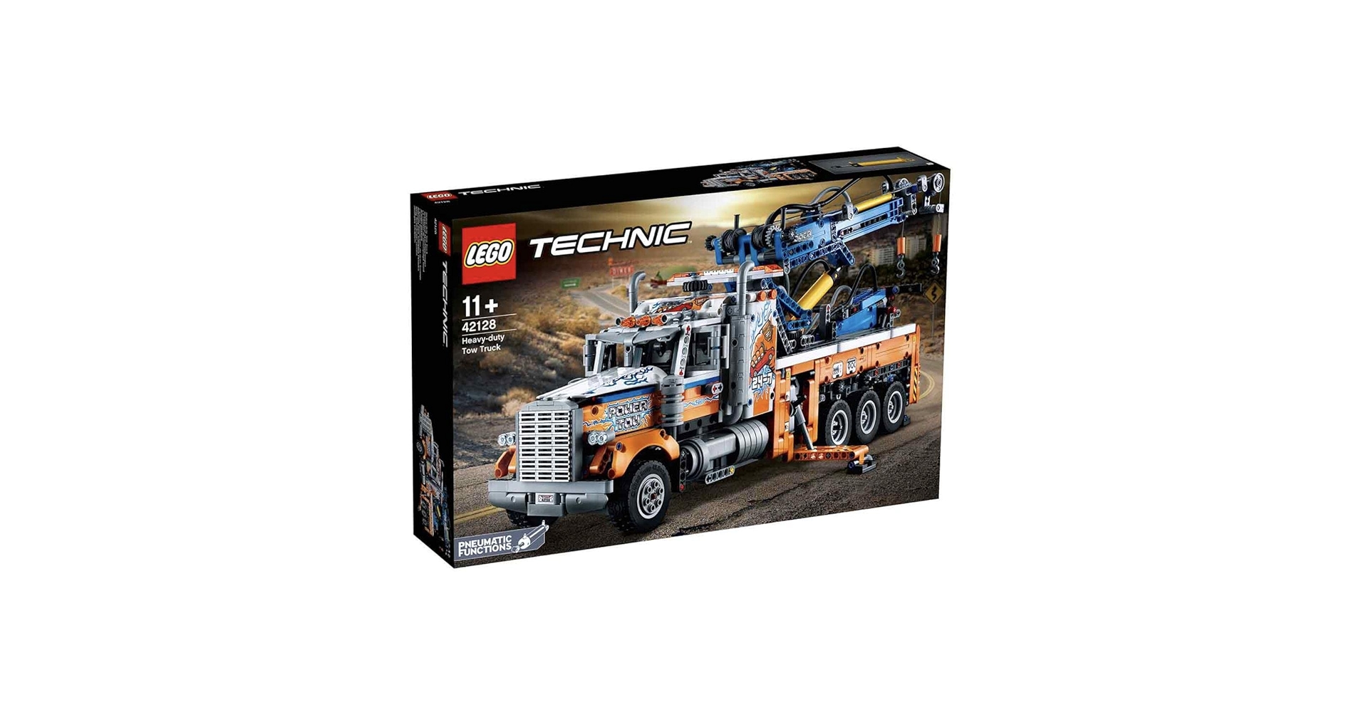 Amazon.com: LEGO 42128 Technic Heavy-Duty Tow Truck with