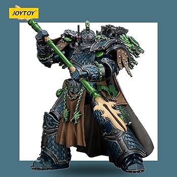 JOYTOY Warhammer 40k Alpha Legion Alpharius Primarch of The XXth
