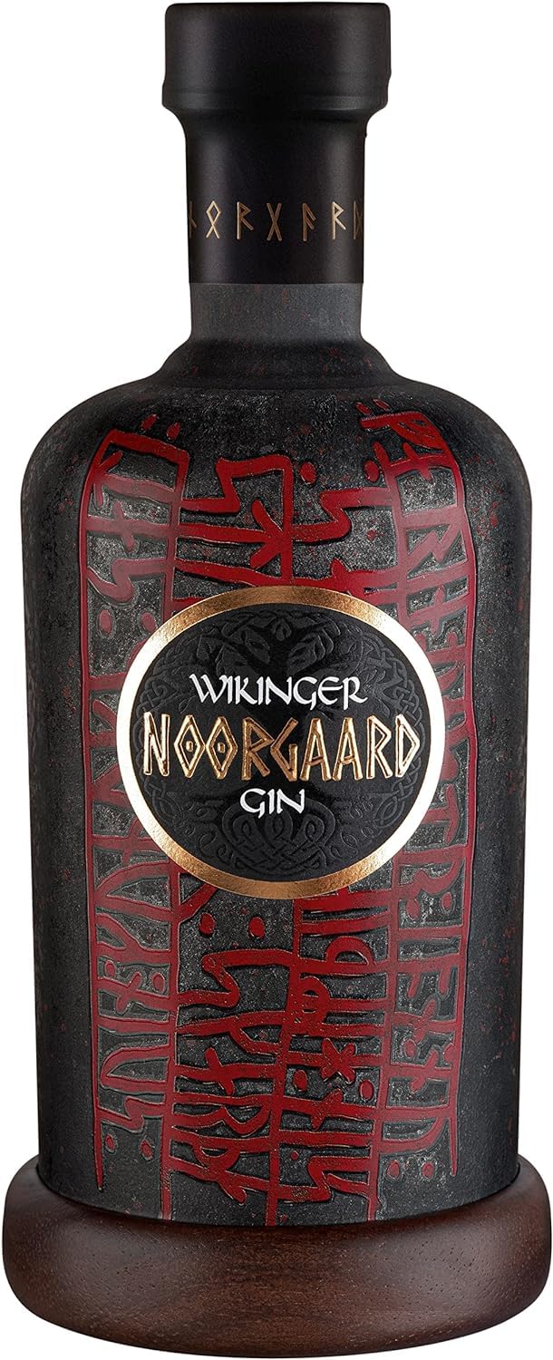 Original Wikinger Met Wikinger Noorgaard Gin – International ausgezeichneter Gin 0,7 L mit 43,9 % vol. – Klassischer Wacholder, nordische Beeren und eine zarte Honignote