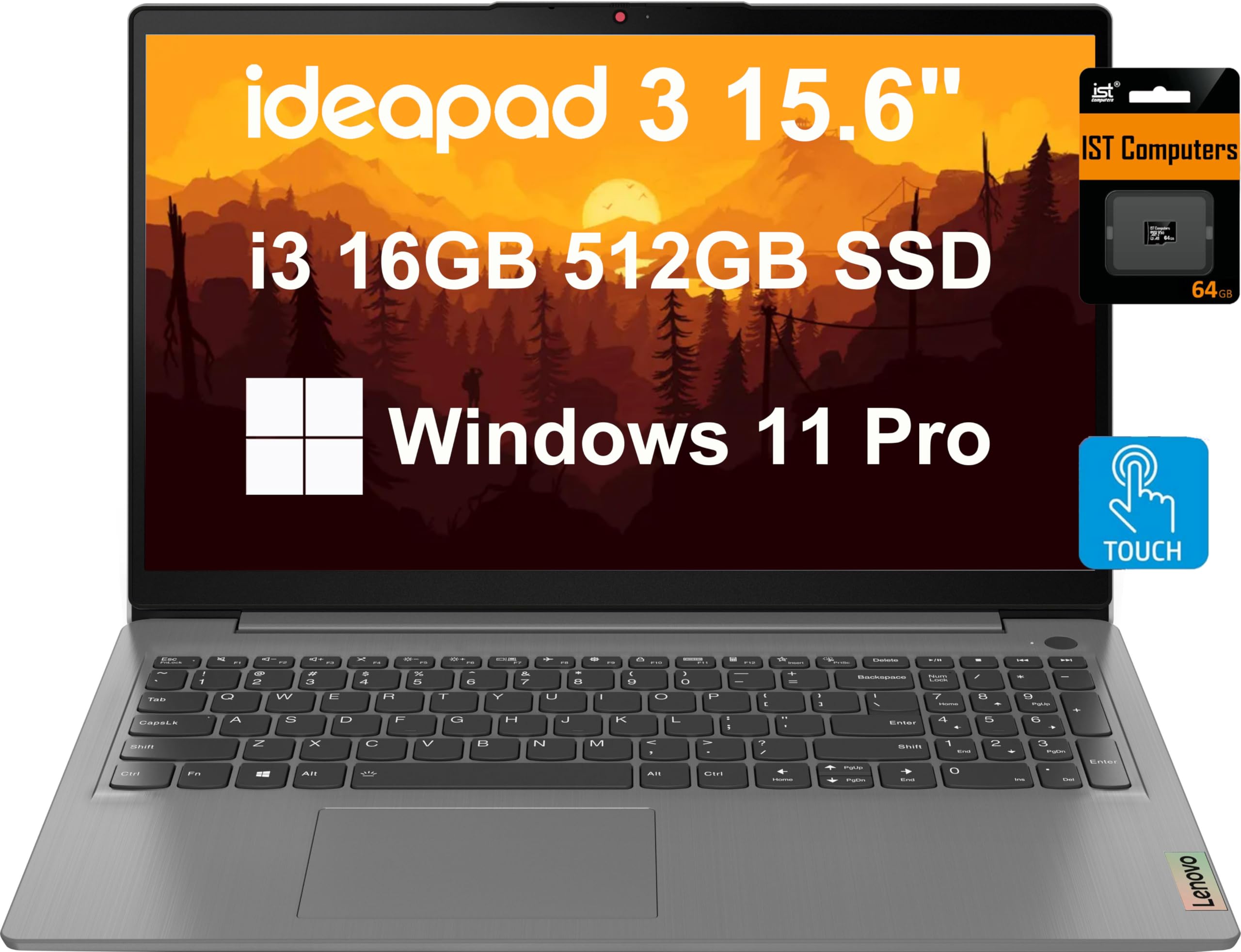 Amazon.com: Lenovo IdeaPad 3 3i Laptop (15.6