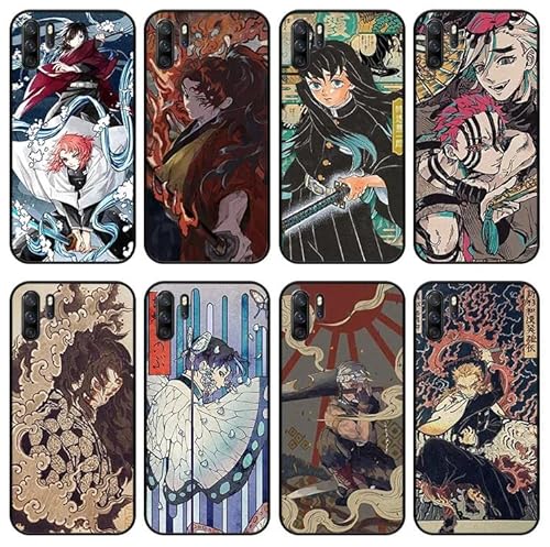 GOLOY 鬼滅の刃刀 スマホケース iphone 14 pro ケース 携帯電話カバー 甘露寺蜜璃 時透無一郎 上弦の鬼 上弦集結 禰豆子 猗窩座 上弦の弐 童磨 iPhone13ケース スマホカバー 強化ガラスケース アイフォンケース ハードケース 鬼滅の刃刀鍛冶の里編 グッズ 可愛い おしゃれ 個性 耐衝撃 指紋防止 全面保護 多機種対応 (8,iPhone11)