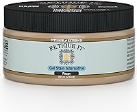 Vista 107 de Retique It Kit de acabado para encimera de madera – Vaya más allá de la imitación de madera con imprimación base de madera líquida y tintura en gel