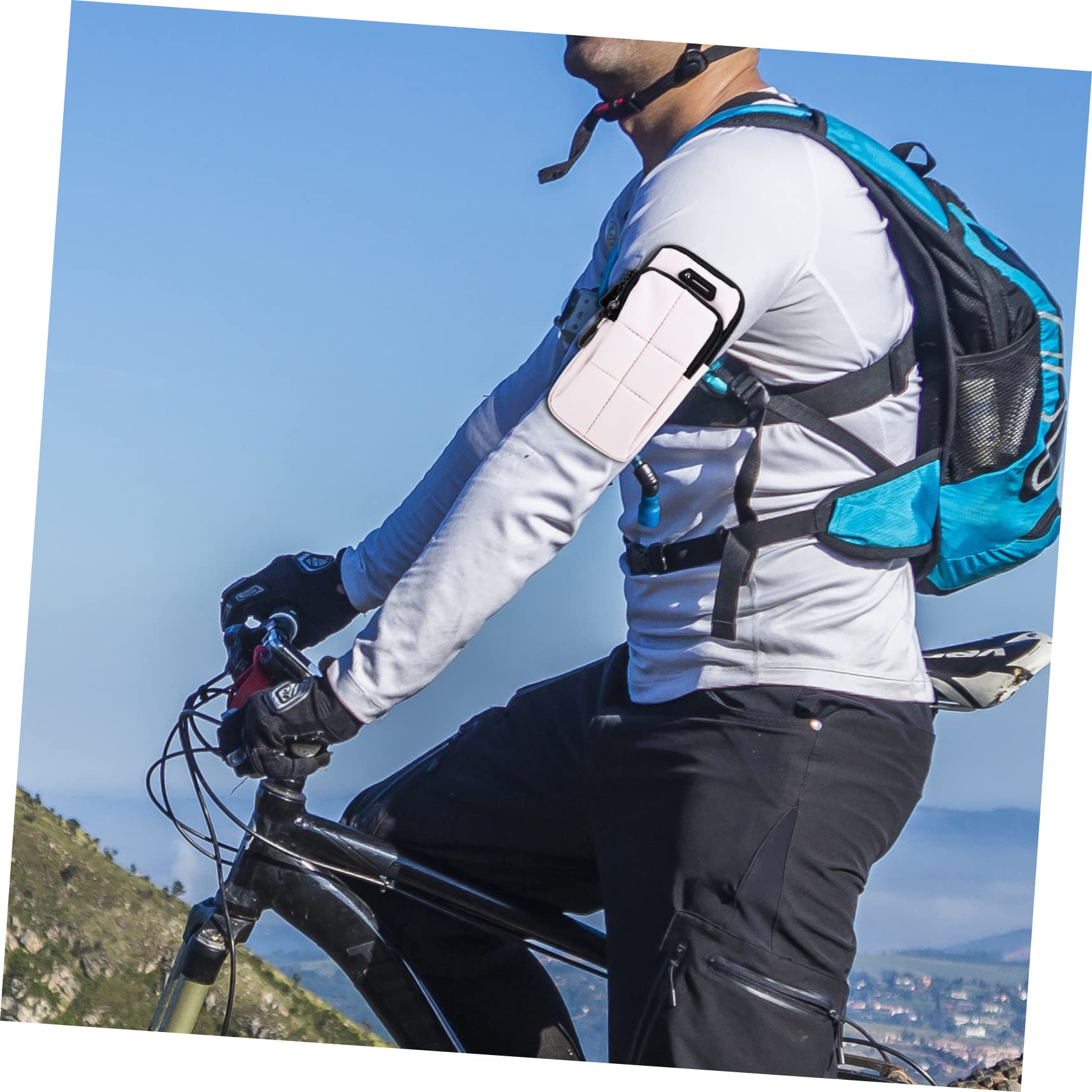 HEMOTON 3 Pezzi Borsa Da Braccio Per Telefono Da Corsa Supporto Per Cellulare Fasce Da Braccio Per Allenamento Da Braccio Per Cellulare All'Aperto Sport Copertura Del Braccio Da