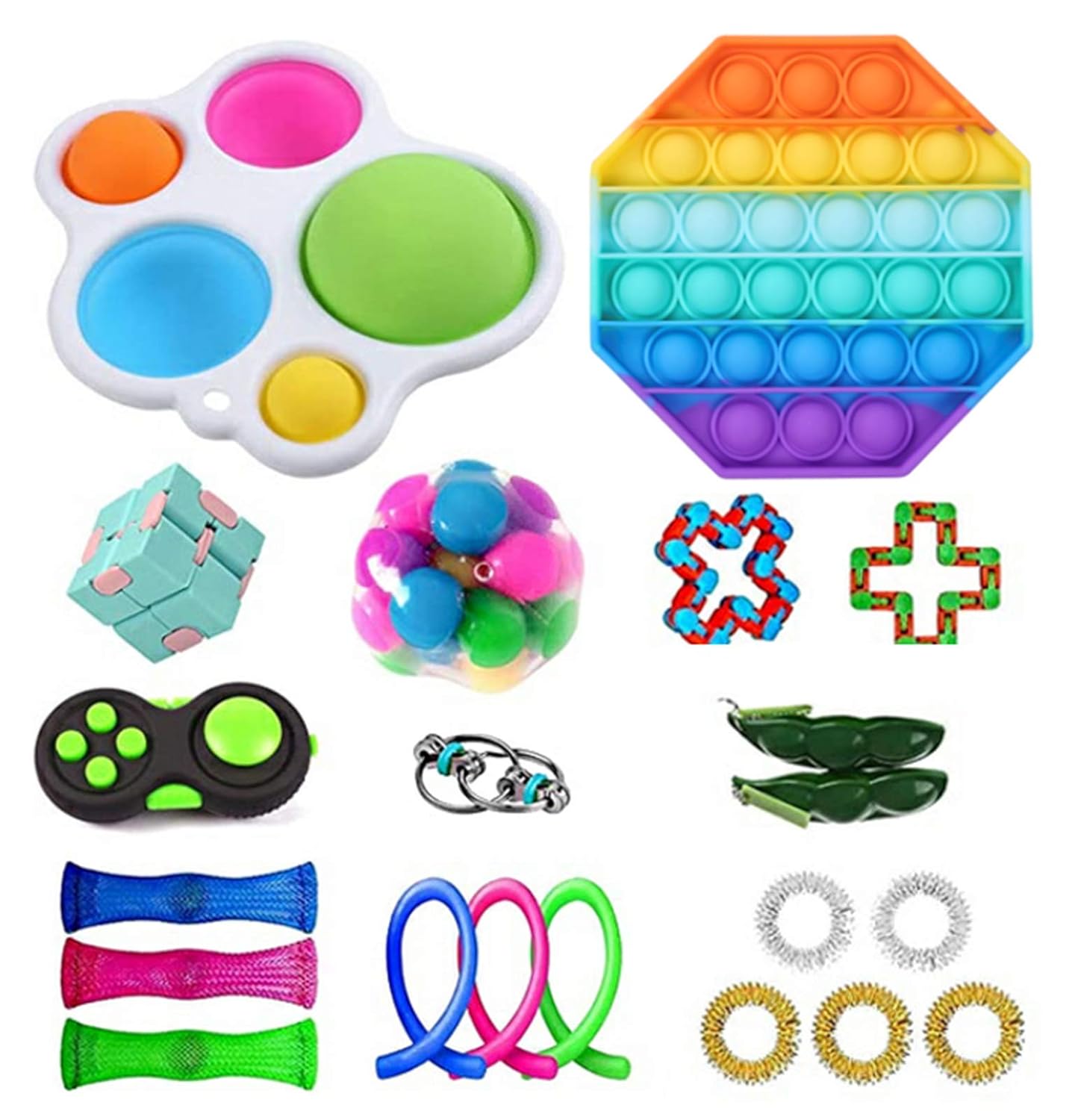 Fidget Toy Set, Fidget Toy Packs, Cheap Sensory Fidget Toys Pack, Figetget Toys Pack Figit Toys