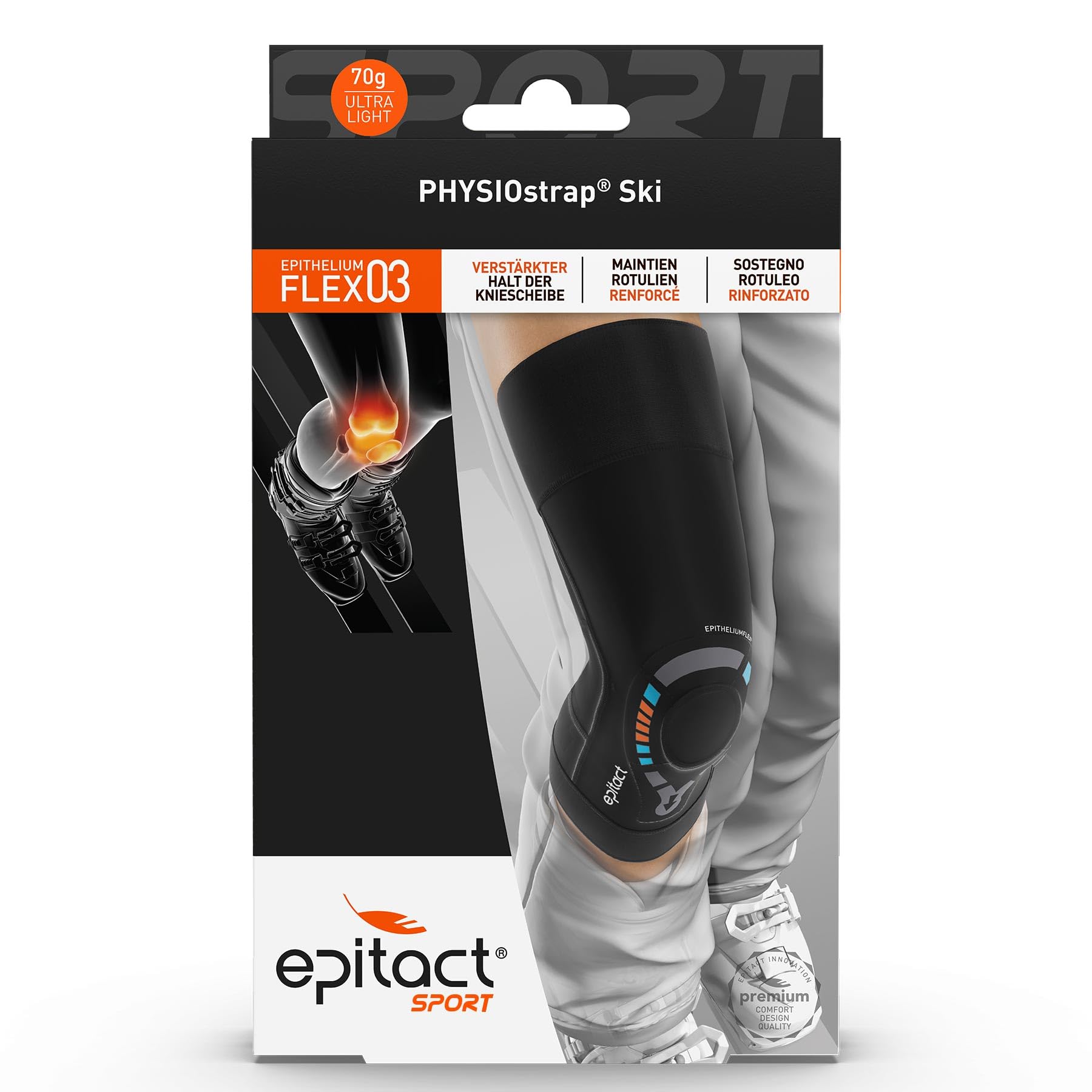 Epitact Genoullière Sport de Glisse PhysioStrap
