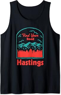 Find Your Road Camping Sayings Camper Quotes Hastings Tank Top