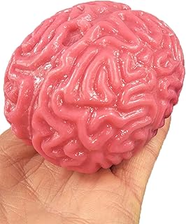 Comprar Pelotas para Estrés Cerebral | Juguete para Exprimir El Cerebro Humano | Juguete Antiestrés Brain Stress | Juego De Prensar Bolas Cerebrales | Juguetes De Miedo En Forma De Cerebro