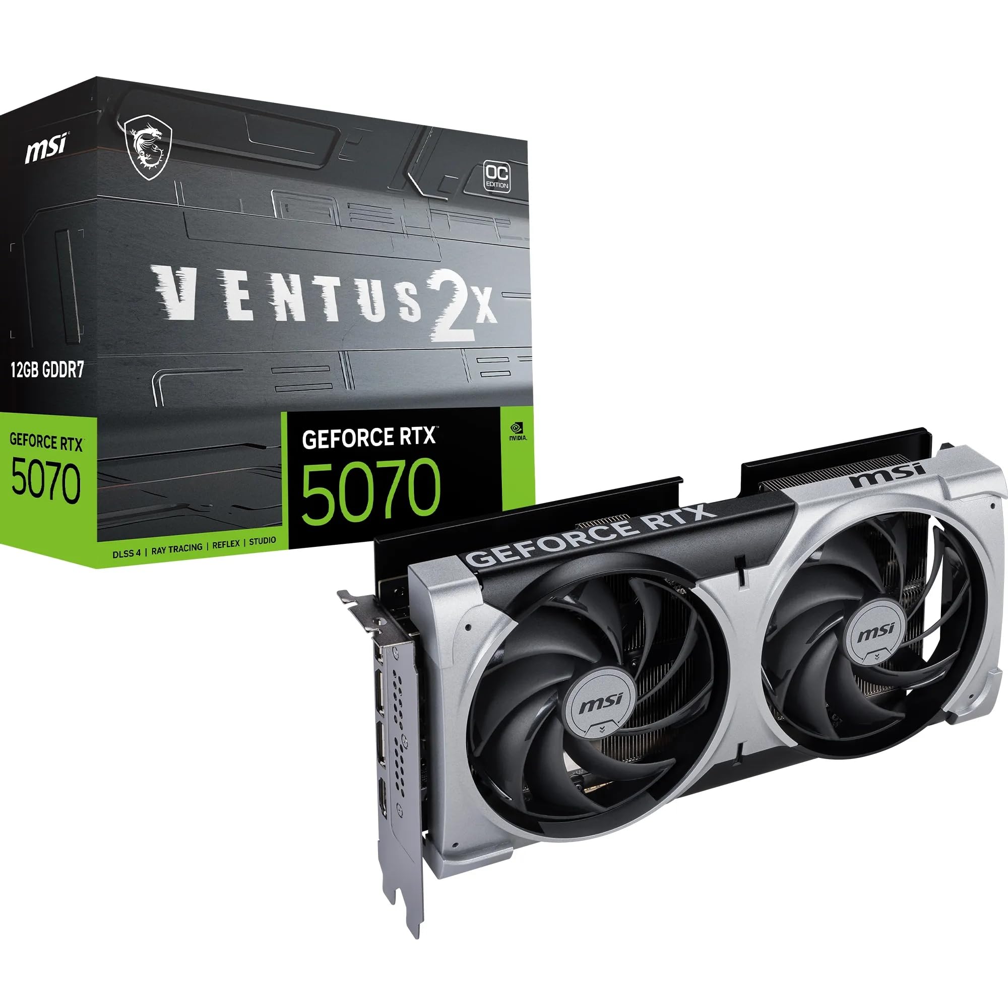 MSI GeForce RTX 5070 12GB GDDR7 VENTUS 2X OC