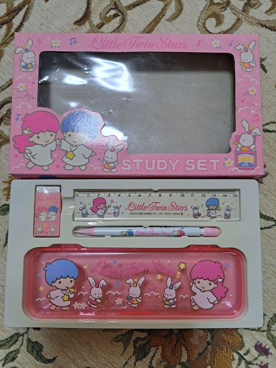 リトルツインスターズ 文房具セット サンリオ レトロ 楽天市場】リトルツインスターズ 文房具セット プレゼント 5点
