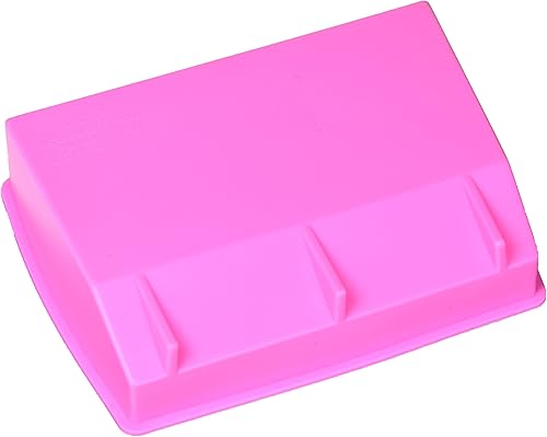 Miniatura 2 de NY Cake Designer Purse Cake Kit Silicone Baking Mold, 8 14" x 5 34" x 2", Pink