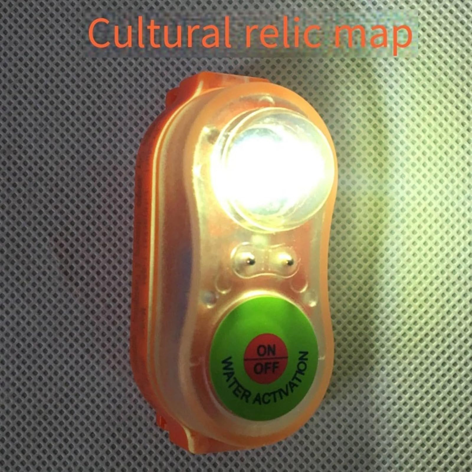 Luz LED con Clip para Chaleco Salvavidas (6 Unidades), Intermitente para emergencias acuáticas, Ideal para Adultos y niños