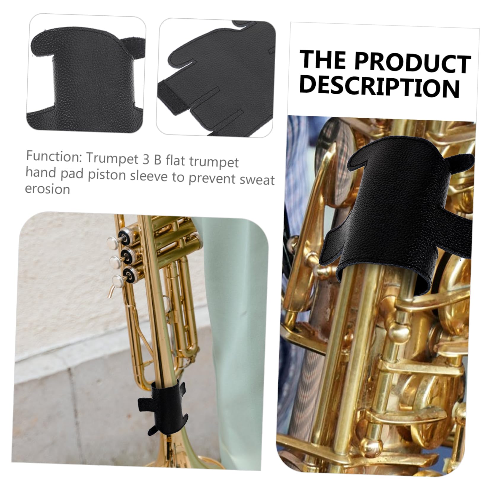 Amazon.co.jp: ERINGOGO 3個 トランペットシース トランペット