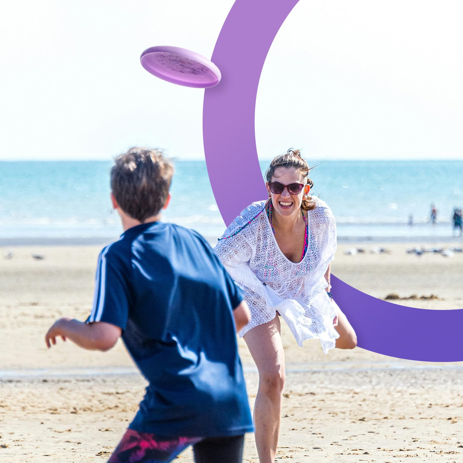 Wham-O Frisbee Freestyle Disc 160g, 26.67cm, Durable et Flexible en PE pour l'extérieur, la Plage, Le Plaisir en Famille