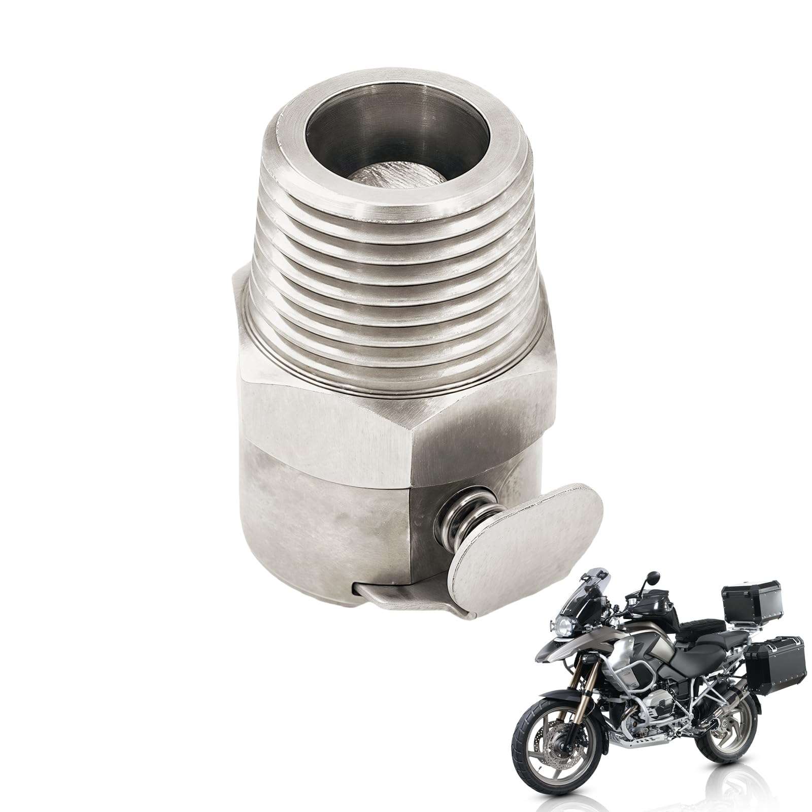 Kit di riparazione con attacco rapido per pompa carburante in metallo per BMW R1200GS / R1200R / R1200RT / K1200R / K1200S / K1200GT. Attacco rapido da 3/8 di pollice.