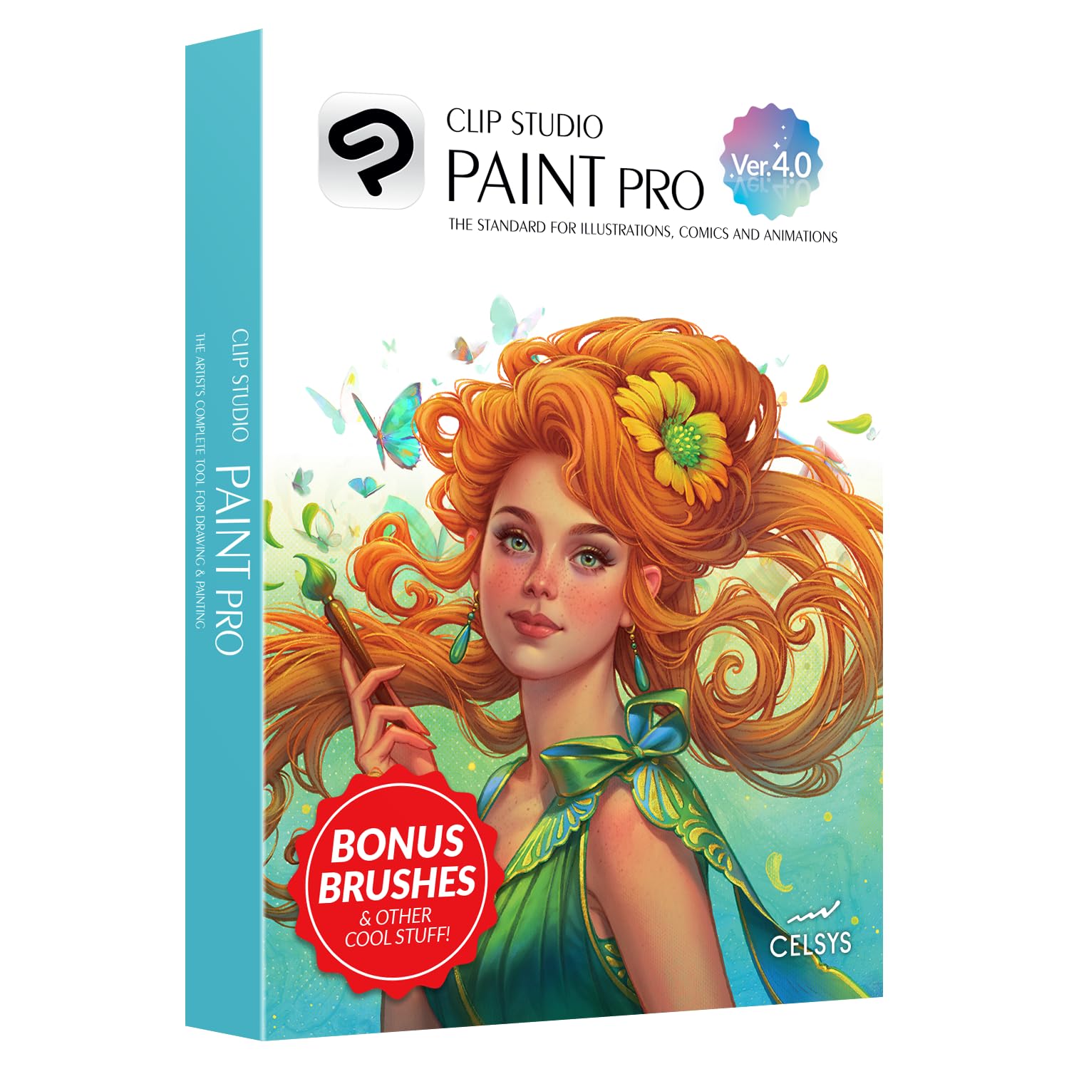 CLIP STUDIO PAINT PRO - Version 4 | Perpetual License | for