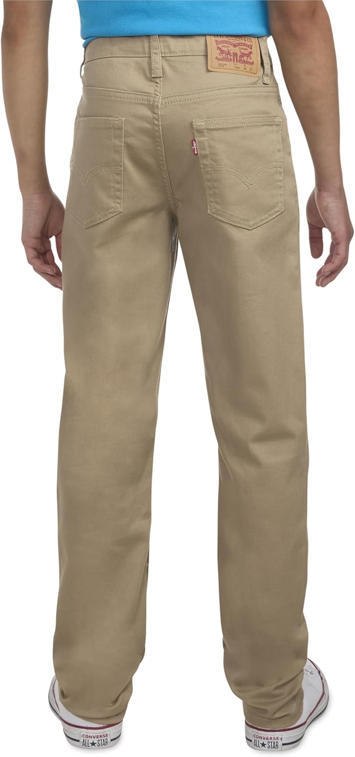 Levi's Boys 502 Regular Taper Fit Performance Jeans - Image 5