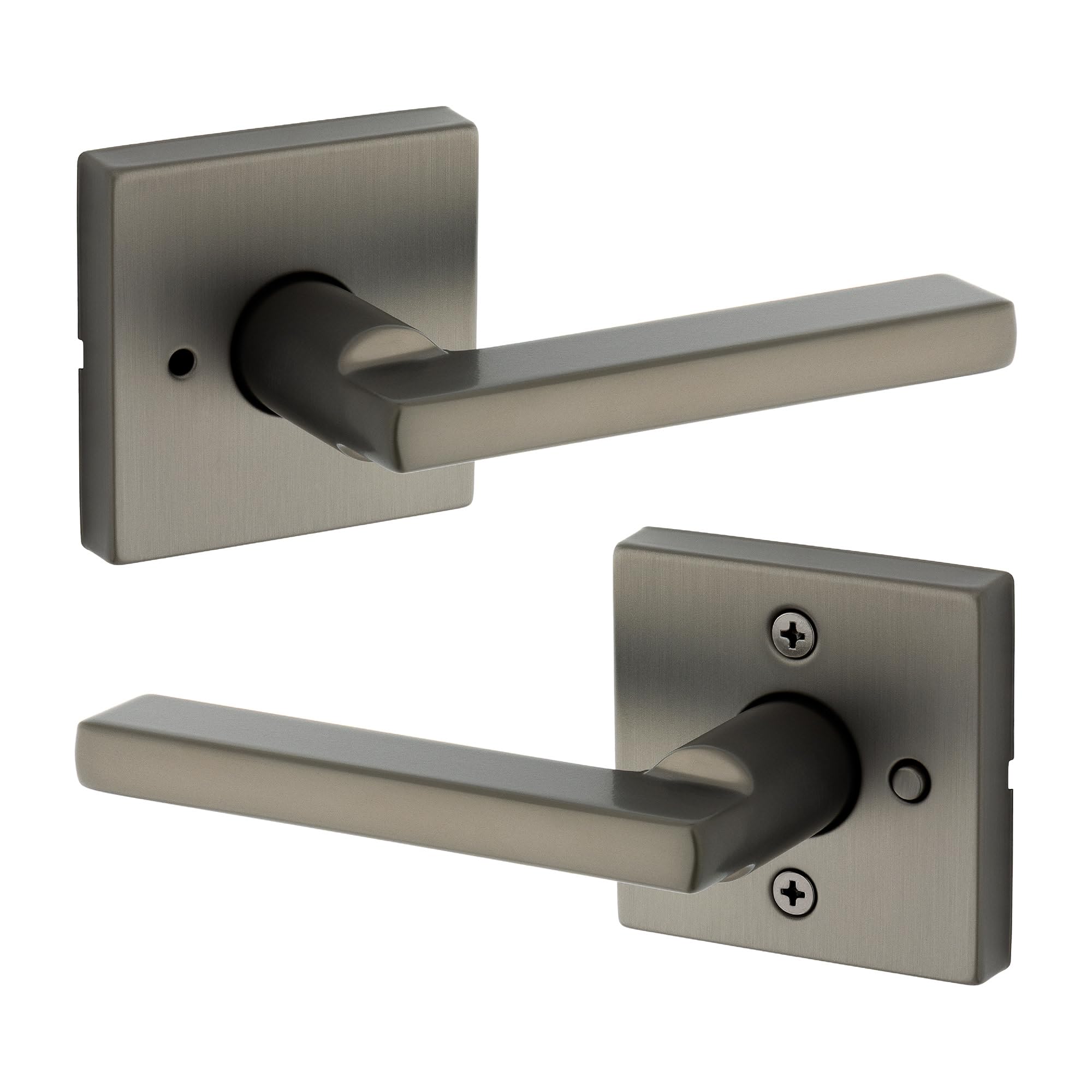 Kwikset Halifax Matte Black Door Lever - 4 Pack -10