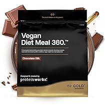 Frullato Sostitutivo Dei Pasti Dietetico Vegano di THE PROTEIN WORKS | 100% A Base Vegetale | Vitamine E Minerali Essenziali | Economico, Salutare E Rapido | Cioccolato Morbido | 500g