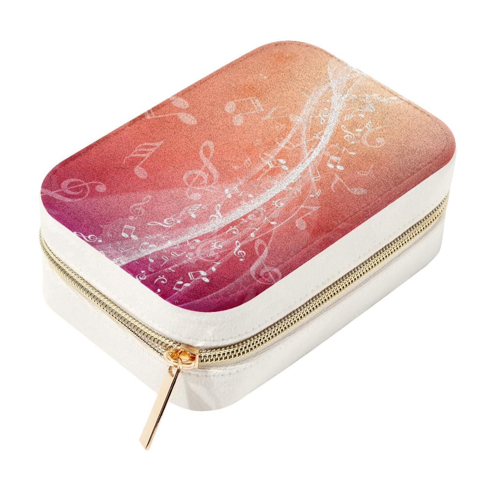 Boîte à bijoux voyage aquarelle pour organiser vos déplacements