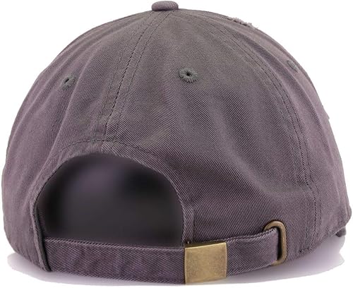 Miniatura 4 de Gorra de béisbol vintage con letra inicial F de algodón bordado, ajustable, desgastada, para papá