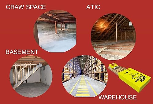 Miniatura 2 de Alerta de trampa para ratones no más olores desagradables en tu hogar debido a la descomposición del ratón, te alertan cuando se activa la trampa