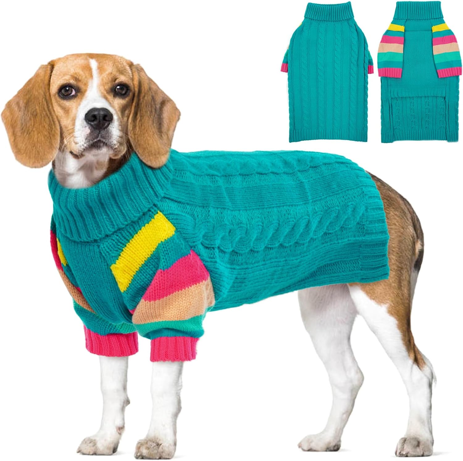 Dog Jumper,Large Dog Jumper for Daily Clothes, Pet Thick Warm Knit Dog Clothes For Big Dogs Boy