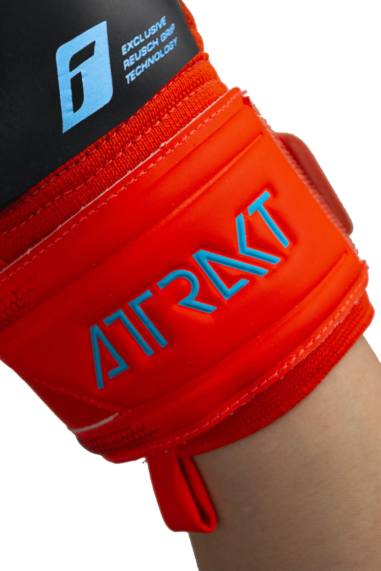 Reusch Torwarthandschuhe Herren Erwachsene | starker Grip, Stabilität & perfekte Passform | atmungsaktiv | für Training & Spiel | Kunstrasen & Naturrasen |Größe 7,5-12 | Attrakt Freegel Silver