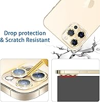 Vista 100 de 3 Pack Tempered Glass Camera Lens Protector for iPhone 12 6.1", Ultra HD, 9H Hardness, Anti-Scratch, Case Friendly, Easy to Install