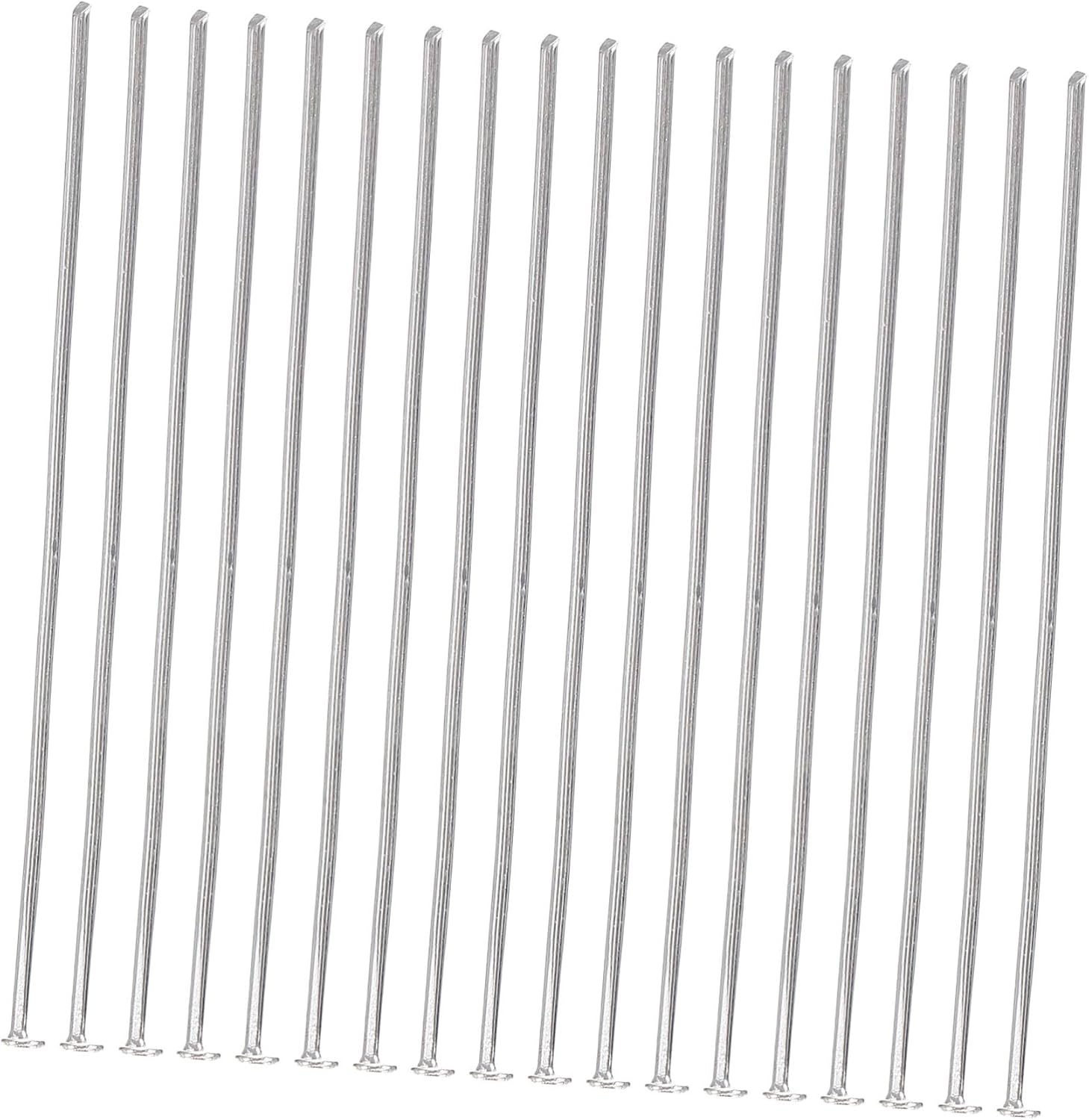 400Pcs Metal Head Pins for Jewelry Making Durable DIY Pins for Beading Necklaces Bracelets and Crafts Sturdy Design