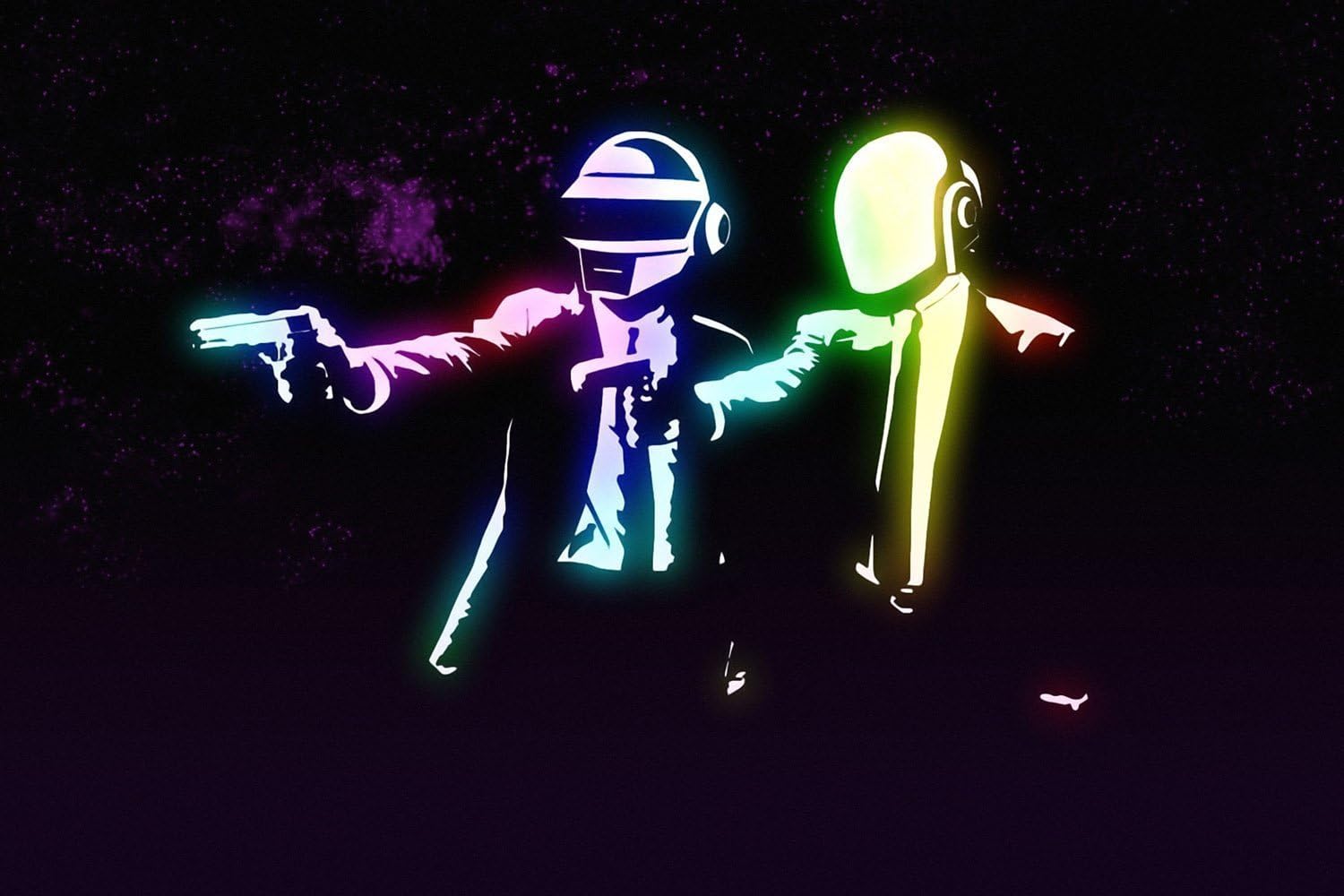 TST INNOPRINT CO Daft Punk Pulp Fiction Poster 24x36