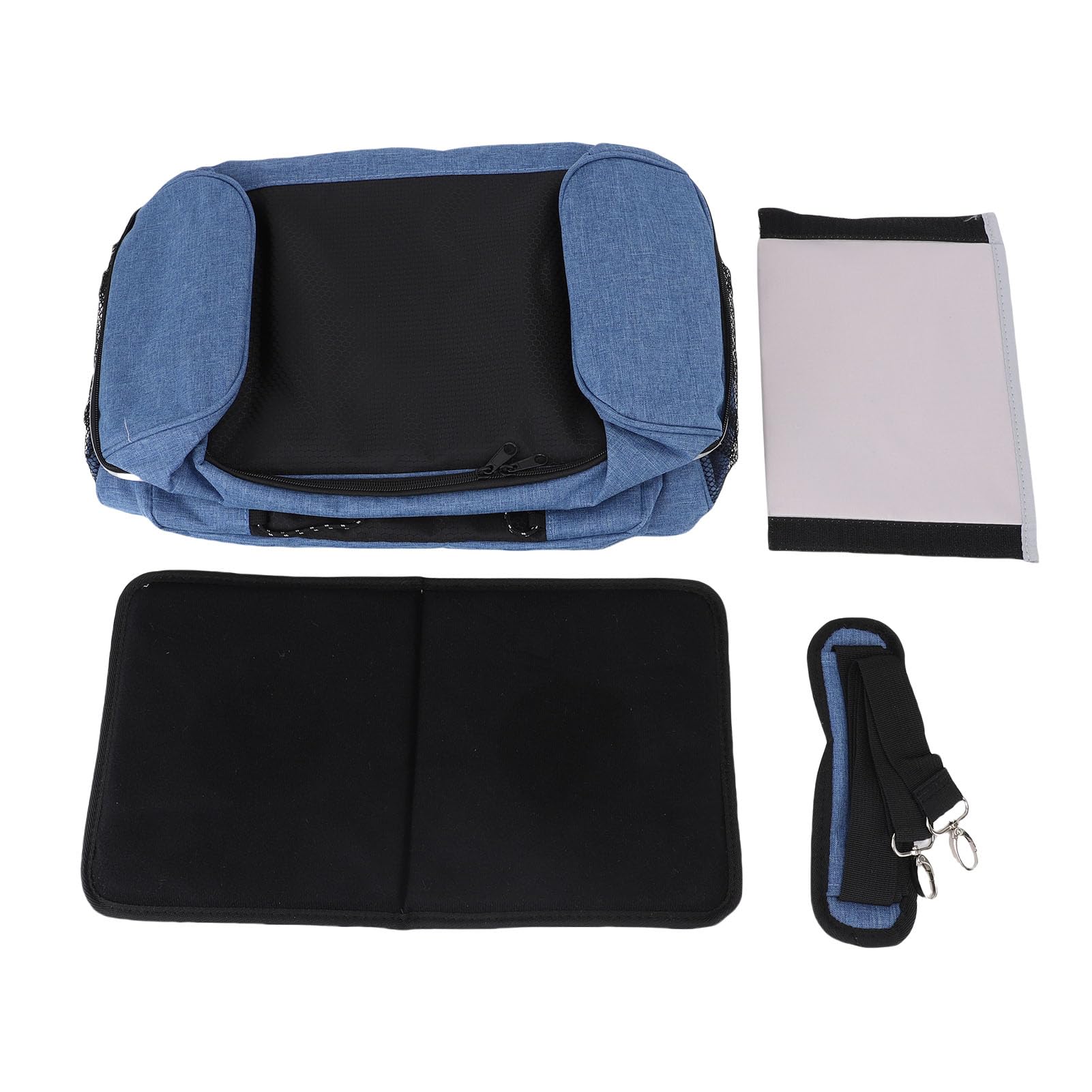Sac de Boule de Bowling 2 balles, Sac de Bowling à Deux balles avec Support rembourré et bandoulière réglable, Accessoires de Bowling Portables en Nylon pour Chaussures jusqu'à la