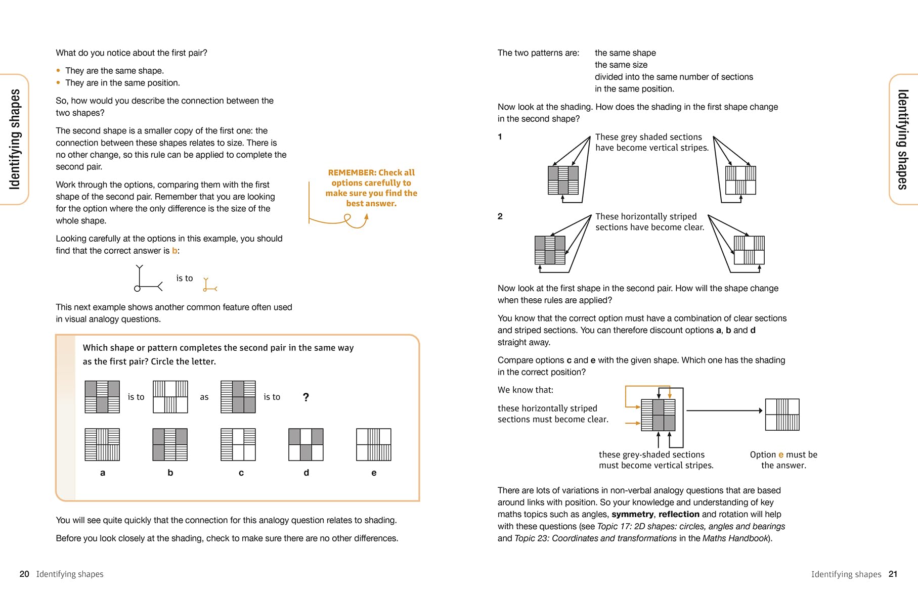 Bond 11+ Non-verbal Reasoning Handbook (for GL Assessment & other 11 plus exams)
