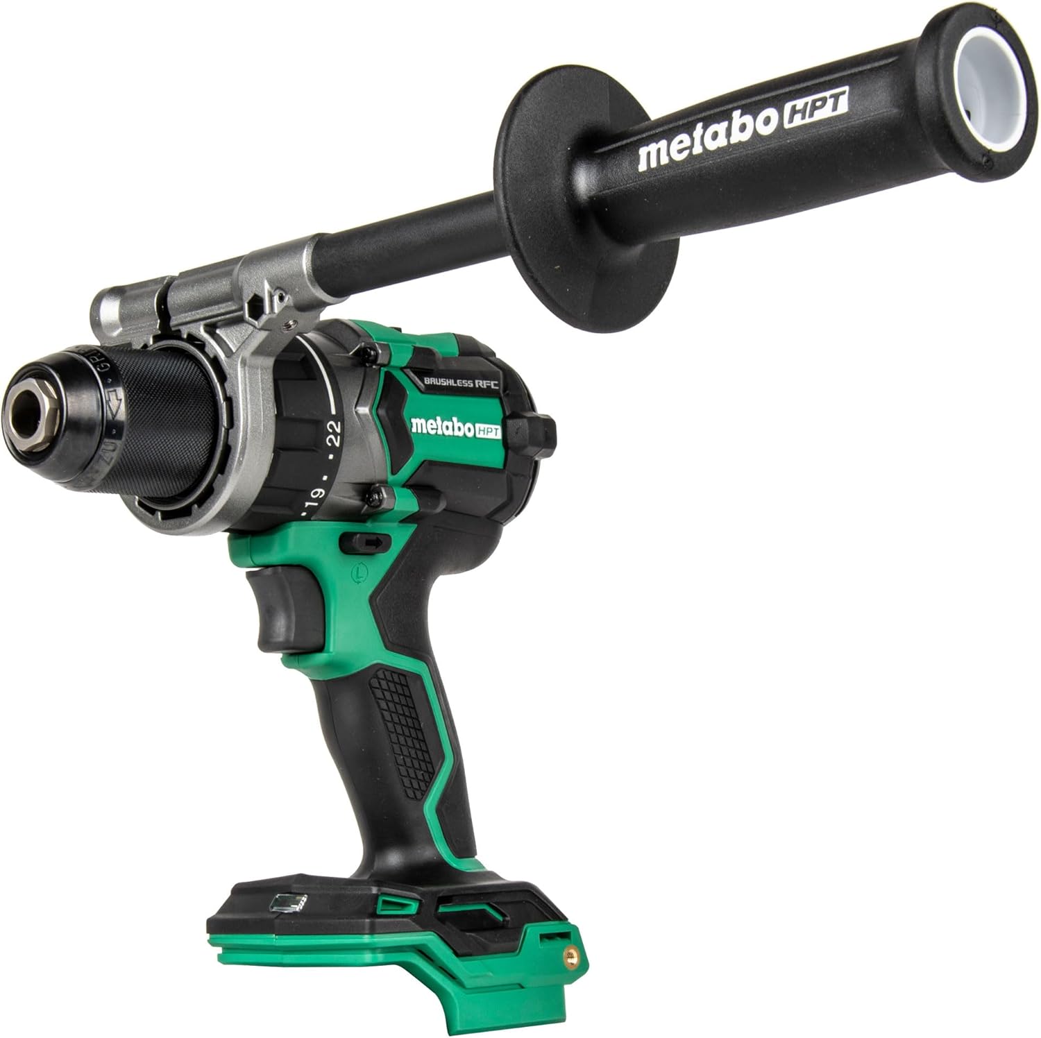 Metabo HPT 18V MultiVolt™ High Torque Cordless Driver Drill | 1/2"- Inch Keyless Chuck | Tool Only - No Battery | Lifetime Tool Warranty | DS18DCQ4
