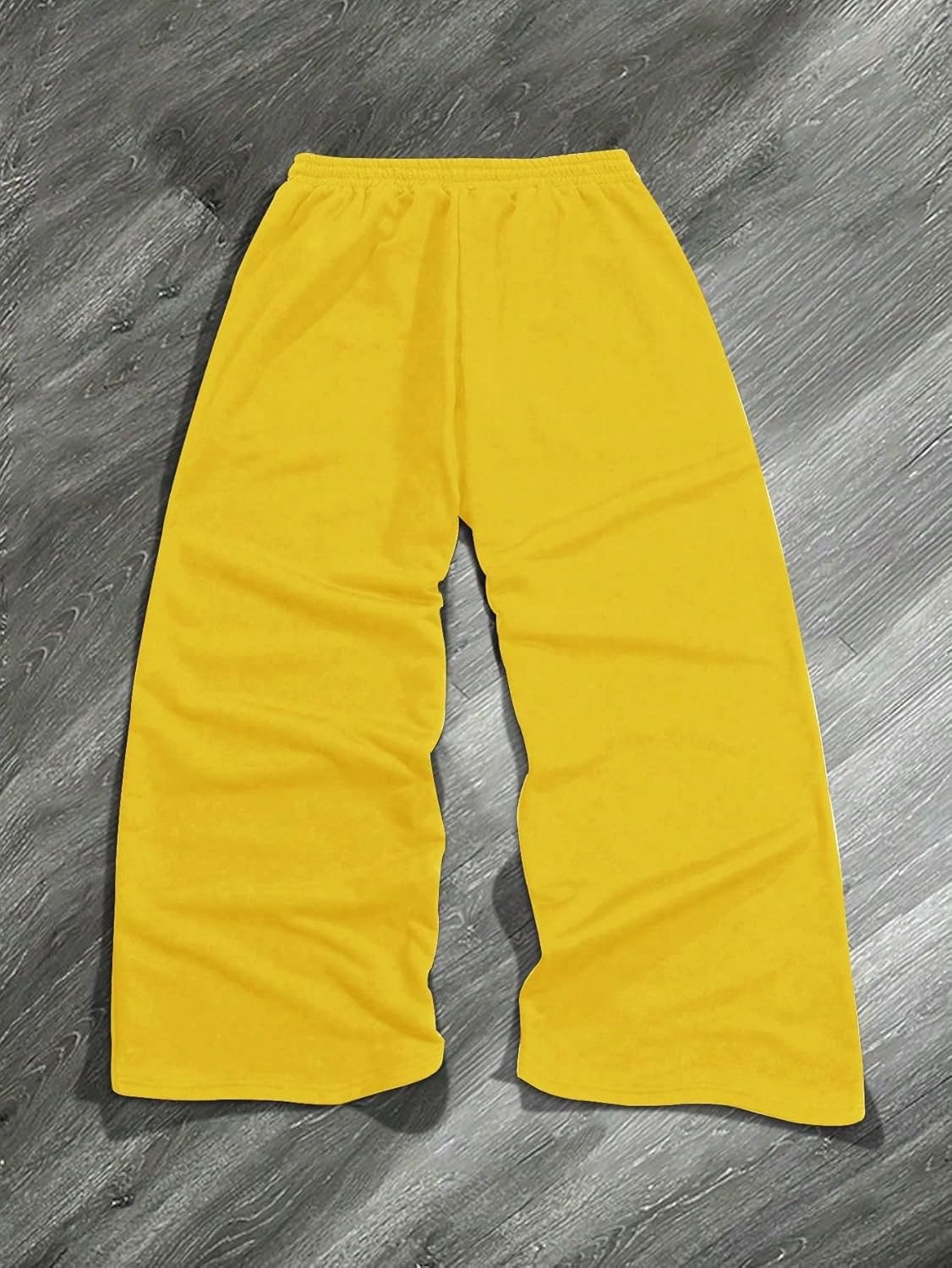 QJQ Men's Wide Leg Baggy Sweatpants Vintage Y2K Striped Track Pants with Pockets Casual Streetwear - Image 2