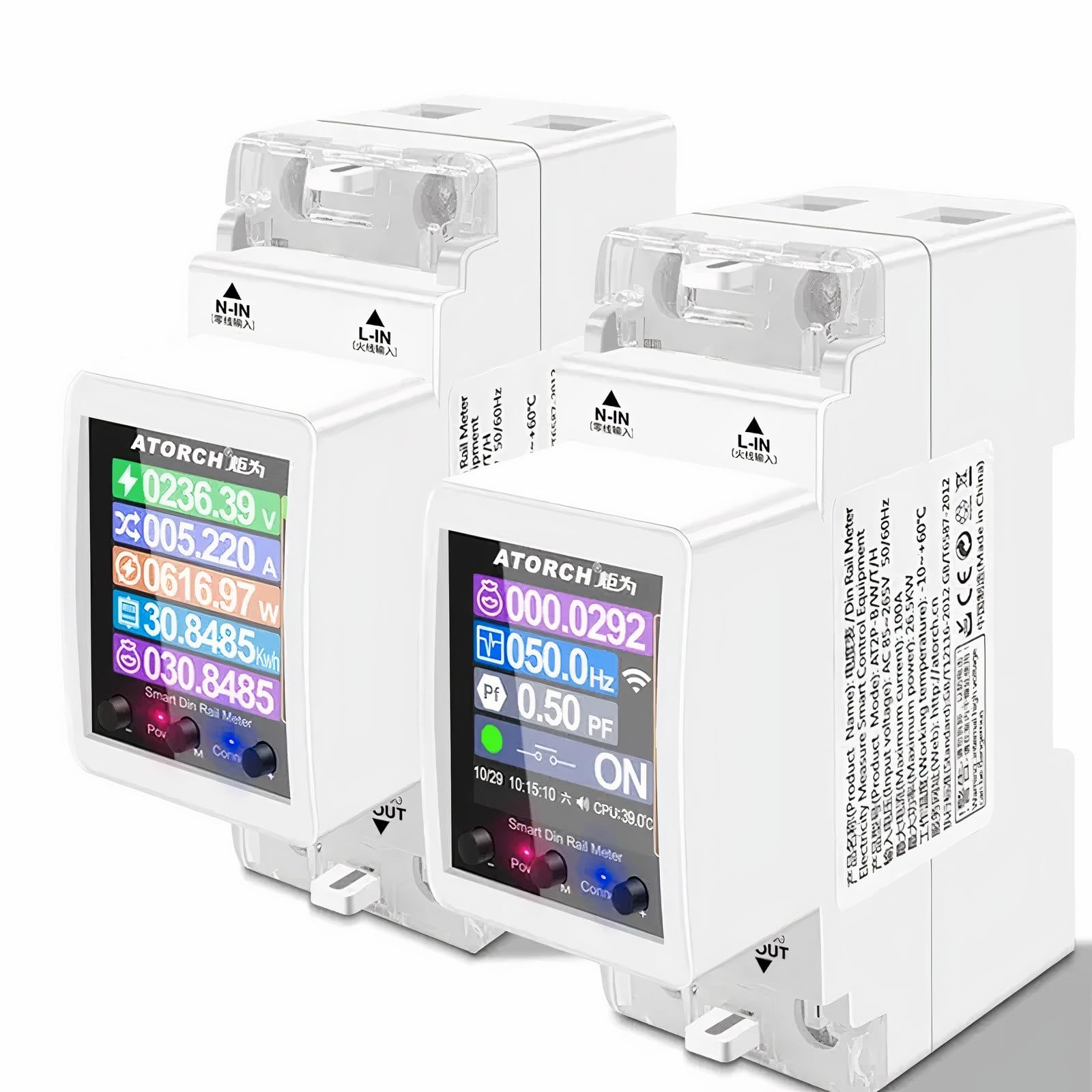 XPR3SS Taxnele 100A Tuya WIFI Din Rail Energy Meter Smart Switch Remote Control AC 220V 110V Digital Volt Amp Kwh Frequency Factor Meter (B0CSXGQK51) Amazon Price History, Amazon Price Tracker