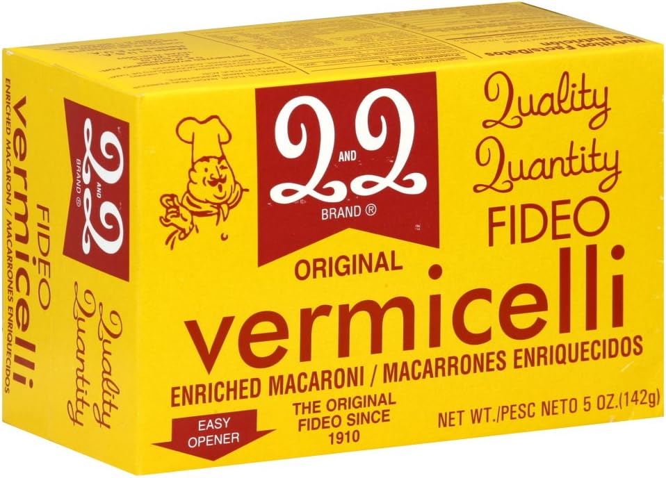 Q&Q Vermicelli Pasta (Fideo) (Pack of 6) (Original - 5oz Box)